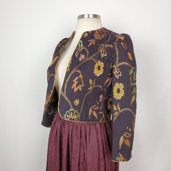 Vintage | Samuel Blue Tapestry Jacket 8p
